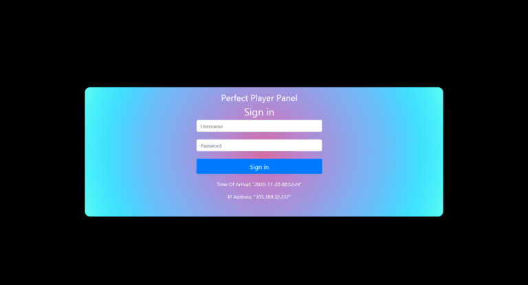 Rebrand-Perfect Player v1.5.5 Multi DNS with Control Panel