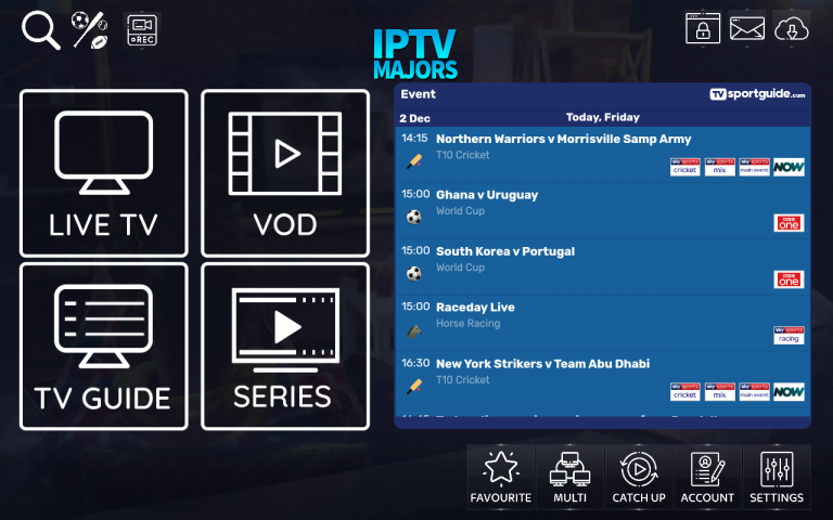 Rebrand Xciptv latest version v5.0.1(725)